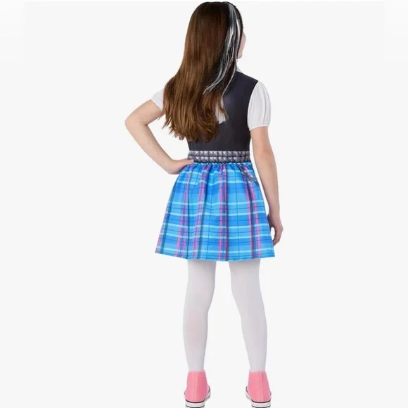 Spirit Halloween Kids Monster High Frankie Stein Costume Child Medium 8-10 - Picture 2 of 14